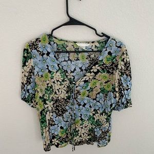 H&M floral blouse